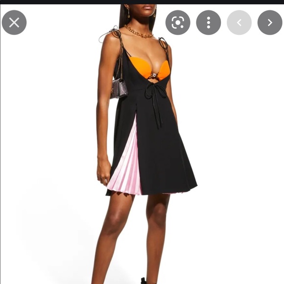 Versace
pleat-detail mini dress - Picture 1 of 3